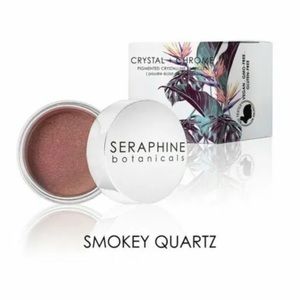 SERAPHINE BOTANICALS Crystal + Chrome Crystalline in Smokey Quartz .08 oz NEW